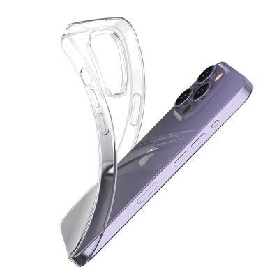 3. iPhone 15 Pro-Hülle aus der Ultra Clear-Serie in transparenter Farbe