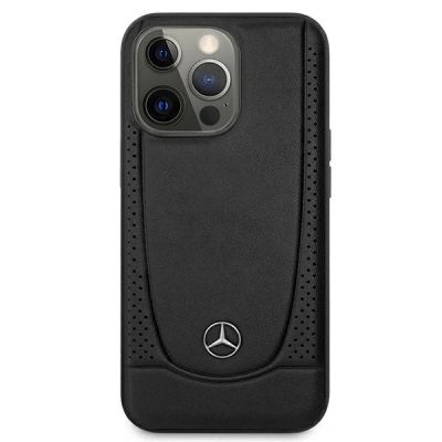 3. Mercedes MEHCP15XARMBK iPhone 15 Pro Max 6,7" schwarz/schwarz Hardcase Leder Urban