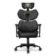 COUGAR Terminator Elite Gold Gaming-Stuhl, gepolsterter Sitz, Schwarz, Gold