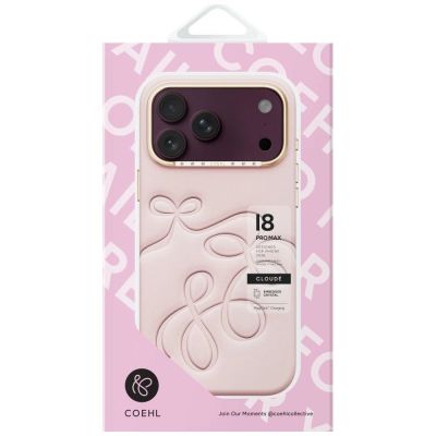 5. Uniq Coehl Cloude Magnetische Ladehülle für iPhone 18 Pro Max / 17 Pro Max – Pink
