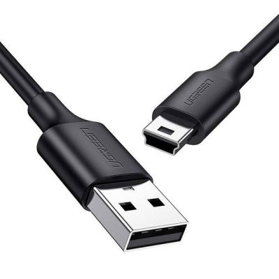 Ugreen USB - Mini-USB-Kabel 480 Mbit/s 3 m US132 (schwarz)