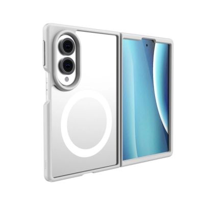 2. Uniq Veren AF Magclick Ladehülle für Samsung Galaxy Z Fold 8 – Weiß