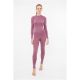 4. VIKING Gasher Lady Set Merino Damen Unterwäsche Größe S rosa