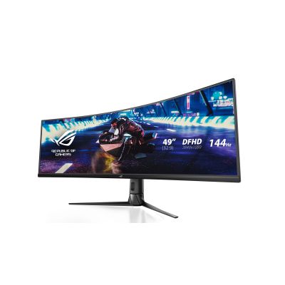 12. ASUS ROG STRIX Monitor XG49VQ 49" XG49VQ 124,5 cm (49") 3840 x 1080 Pixel UltraWide Full HD LED Schwarz