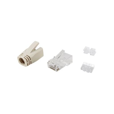 Equip 121176 RJ-45 Stecker Transparent, Weiß