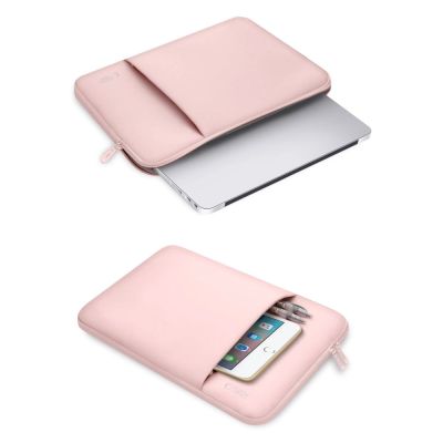 7. Tech-Protect Neopren-Laptoptasche 15-16" - Rosa