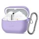 Tech-Protect Silikon-Hakenhülle für Samsung Galaxy Buds 3 / 3 FE / 3 Pro, Lila