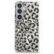 3. Guess IML Leopard Print Triangle MagSafe Hülle für Samsung Galaxy S26 - Schwarz