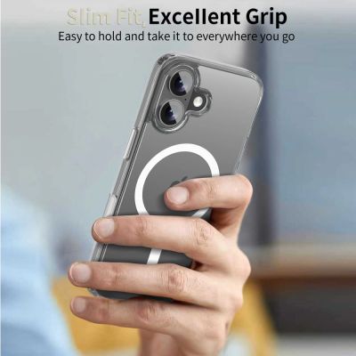 6. Tech-Protect Flexair Hybrid CC MagSafe Hülle für iPhone 17 - Transparent