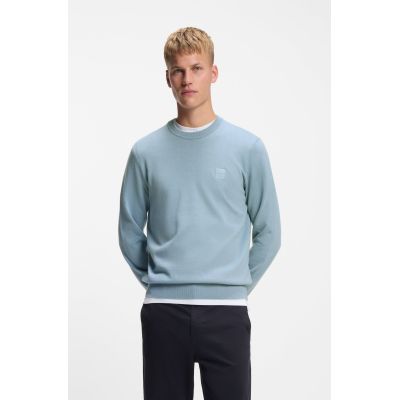 3. Boss Knitwear Kanovano_S Herren-Sweatshirt Hell-/Pastellblau (50527583-451)