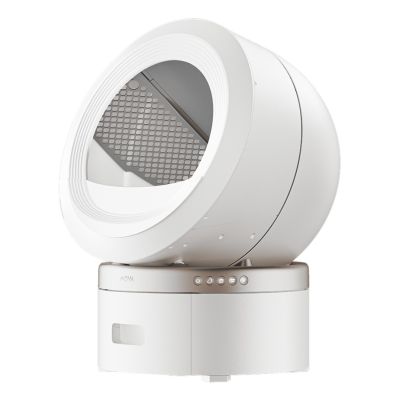 MOVA MeowBionic selbstreinigende Katzentoilette, Weiß, Grau