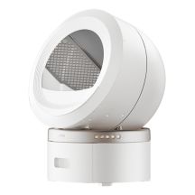 MOVA MeowBionic selbstreinigende Katzentoilette, Weiß, Grau