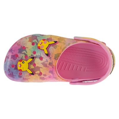 3. Crocs Classic Pikachu Pink Clog K 211229-90H Rosa 28/29