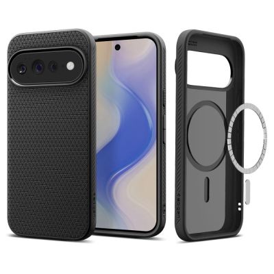 Spigen Liquid Air Mag MagSafe Hülle für Google Pixel 11 Pro XL – Mattschwarz