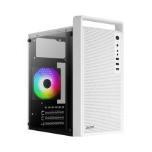 AEROCOOL PGS CS-109-G-BK-v1 FRGB Gehäuse weiß