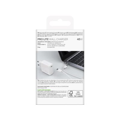 3. Puro PROLITE 45W USB-C Wandladegerät - Weiß