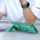 11. Nillkin Iceblade Prop Magnethülle mit Kameraabdeckung und Ständer für iPhone 16e / 17e – Grün