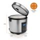 9. Tristar RK-6138 Digitaler Reiskocher und Dampfgarer, 900 W, 2,2 l, 7 Programme, Grau