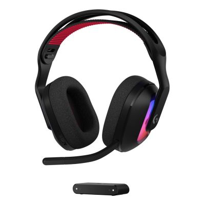 Logitech G Astro A20 X Kabelgebundenes und kabelloses Gaming-Headset mit Bügel, USB Typ-C, Bluetooth, Schwarz