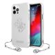 Guess GUHCP12LKS4GSI iPhone 12 Pro Max 6,7" Transparente Hardcase 4G Silver Charms Collection
