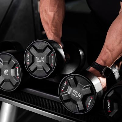 3. HPC 12,5 kg Polyurethan-Hantel CPU HMS