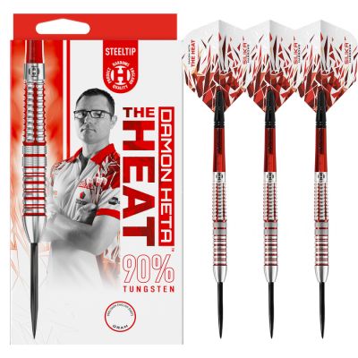 7. Harrows DAMON HETA 2 „The Heat“ Darts mit 90 % Stahlspitze