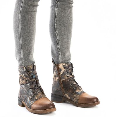 31. Rieker W RKR722 isolierte Stiefeletten