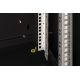 7. Digitus Unique 19" 16U Wand-Netzwerkschrank 600x450 mm, Glastür, schwarz, ungeteilt, montiert, 100 kg