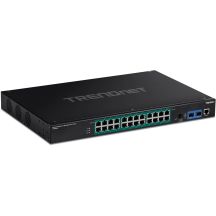 TRENDnet Switch 26-Port Ind. Gigabit L2 Managed PoE+ RackM