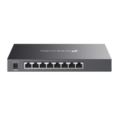 3. TP-Link Omada TL-SG2008P Managed L2/L2+ Gigabit Ethernet (10/100/1000) PoE-Unterstützung Schwarz