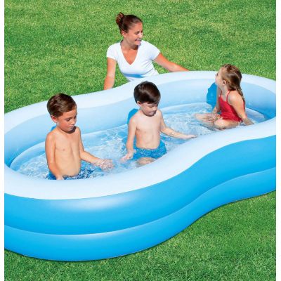 4. Bestway aufblasbarer Pool 262x157x46cm 54117 3217