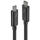 2. Lindy 41555 USB-Kabel USB 3.2 Gen 1 (3.1 Gen 1) 0,5 m USB-C Schwarz