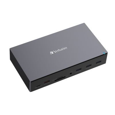 5. Verbatim CDS-17 Kabelgebundenes USB 3.2 Gen 1 (3.1 Gen 1) Typ-C-Notebook, Schwarz, Grau