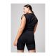3. CASALL Seamless Graphical Rib Tee schwarz