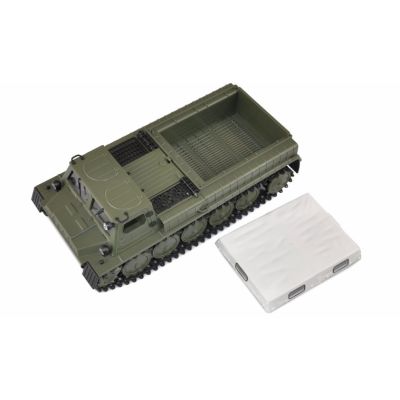 6. Amewi RC Kettenpanzer 1:16 RTR Oliv/Weiß /8+