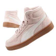 Puma Reb-L Mid Damen-Sportschuhe, puderrosa Stiefeletten für den Winter
