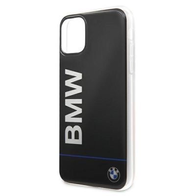 6. iPhone-Hülle mit aufgedrucktem BMW Signature-Logo für iPhone 11 Pro – Schwarz