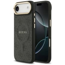 Guess 4G PU Classic Logo MagSafe Hülle für iPhone 17 Air - Schwarz