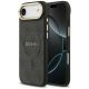 Guess 4G PU Classic Logo MagSafe Hülle für iPhone 17 Air - Schwarz