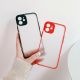 5. Milky Case Flexible, durchscheinende Silikonhülle für Samsung Galaxy A72 4G Rot