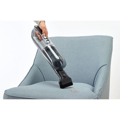 3. Bosch BCH3P210 Akku-/Stielstaubsauger mit integrierter Bürste, beutellos, 0,4 l, netz-/akkubetrieben, schwarz/grau
