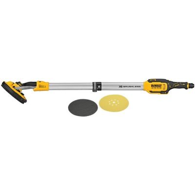 DeWALT DCE800N-XJ Tragbarer Trockenbauschleifer, 1200 U/min, Schwarz, Silber, Gelb