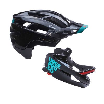 3. URGE Helm GRINGO DE LA PAMPA schwarz S/M 55-58