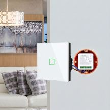 GREENBLUE WLAN-Einbaurelais, kompatibel mit Android/iOS/Alexa/Google Home, 100–240 V Wechselstrom, 50/60 Hz, max. 16 A, für 150-W-LED-Lampen GB739