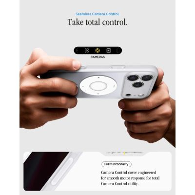 9. Spigen Ultra Hybrid MagSafe Hülle für iPhone 18 Pro Max / 17 Pro Max – Silber