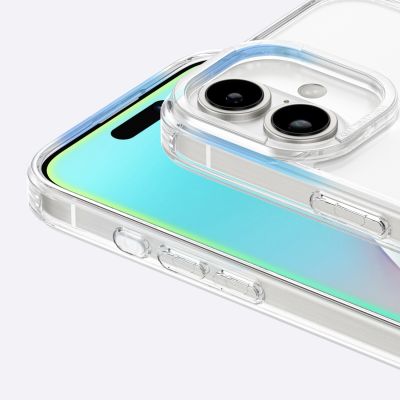 6. AmazingThing Minimal Mag Case mit Magnetring für iPhone 16 - Transparent