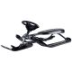 6. Schwarzer Schlitten Stiga Snowracer Curve – kelkka, musta