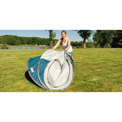 5. Coleman Galiano 4 FastPitch Pop-Up-Zelt für 4 Personen, Grün/Grau