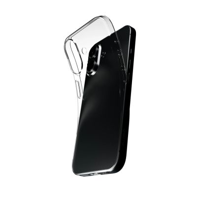 6. Puro 03 Nude Silikonhülle für iPhone 16 – transparent