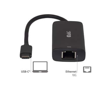 5. CLUB3D CAC-2531 Kabelgebundene Dockingstation USB 3.2 Gen 1 (3.1 Gen 1) Typ-C Schwarz